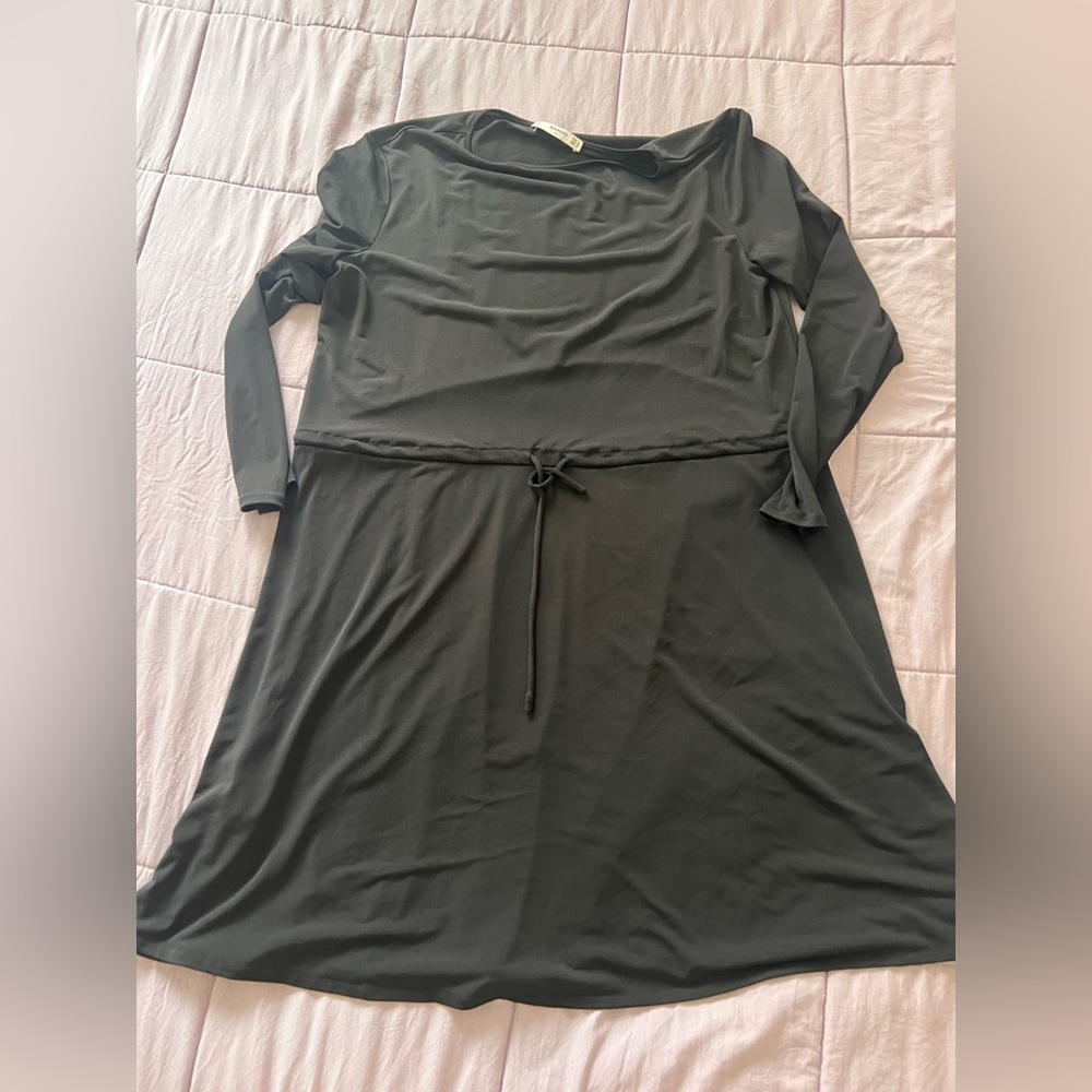 Mango Long Sleeve Dress